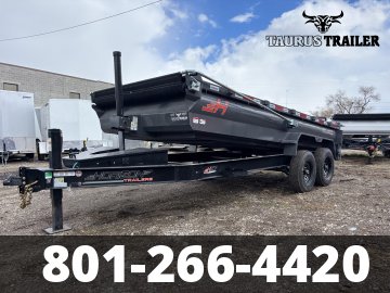 7x16 Horizon Dump Trailer 24" (Telescopic)