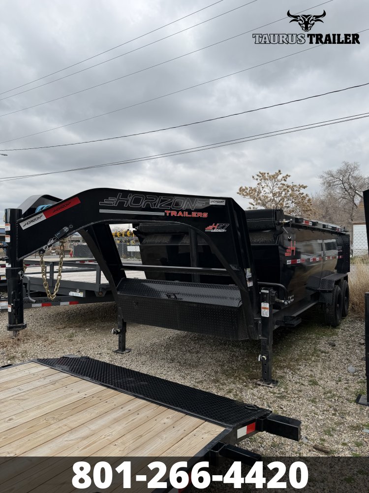 7x16 Horizon Dump Trailer 48" (Telescopic)