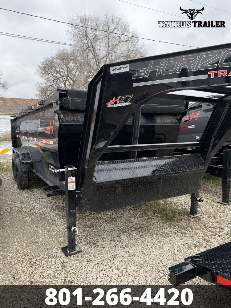 7x16 Horizon Dump Trailer 48" (Telescopic)