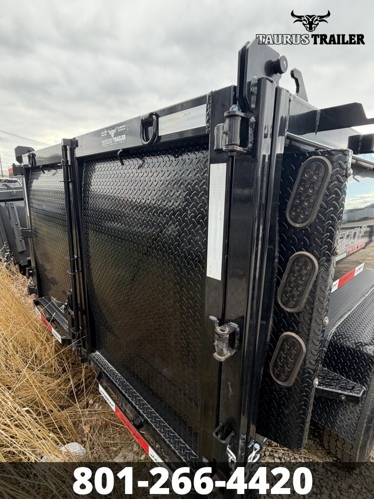 7x16 Horizon Dump Trailer 48" (Telescopic)