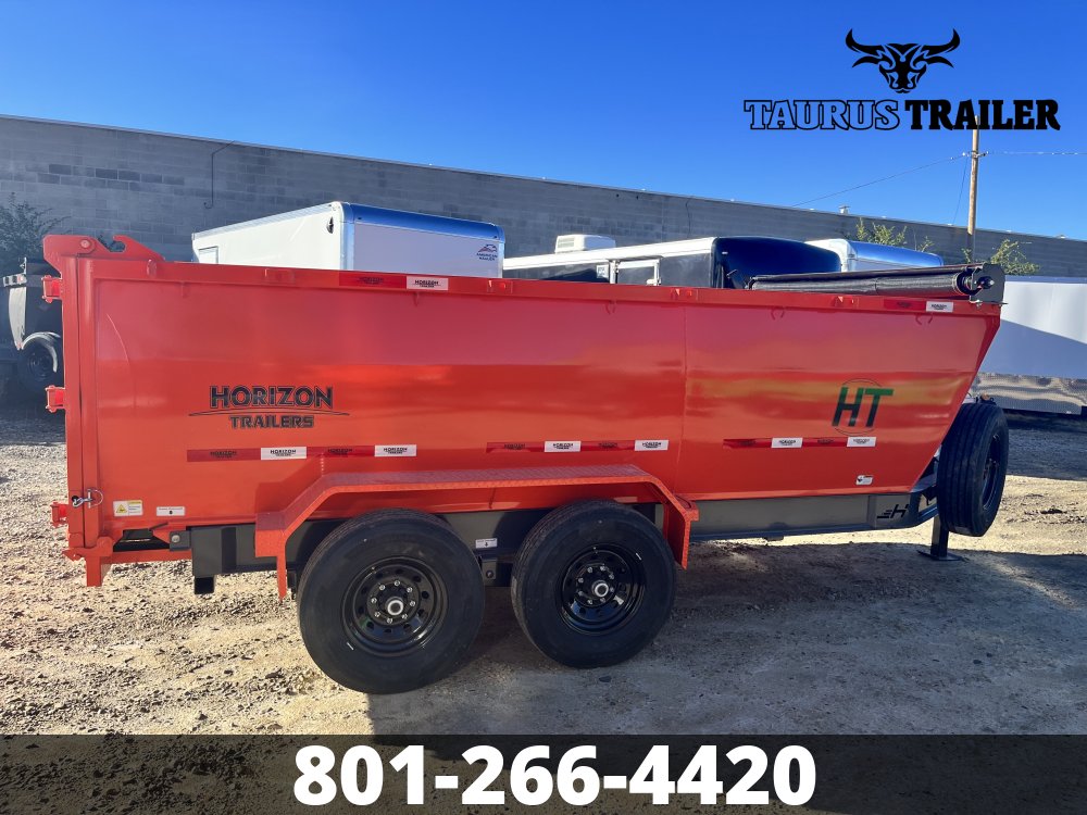 7x14 Horizon Dump Trailer 48"