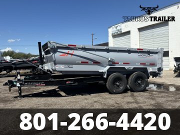 7x14 Horizon Dump Trailer 36" (Telescopic)