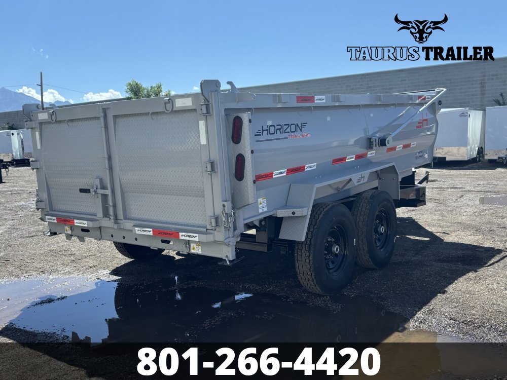 7x14 Horizon Dump Trailer 36" (Telescopic)