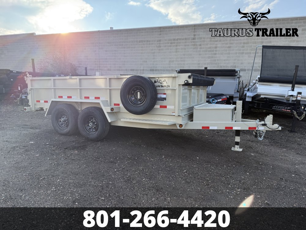 7x14 Snake River Dump Trailer