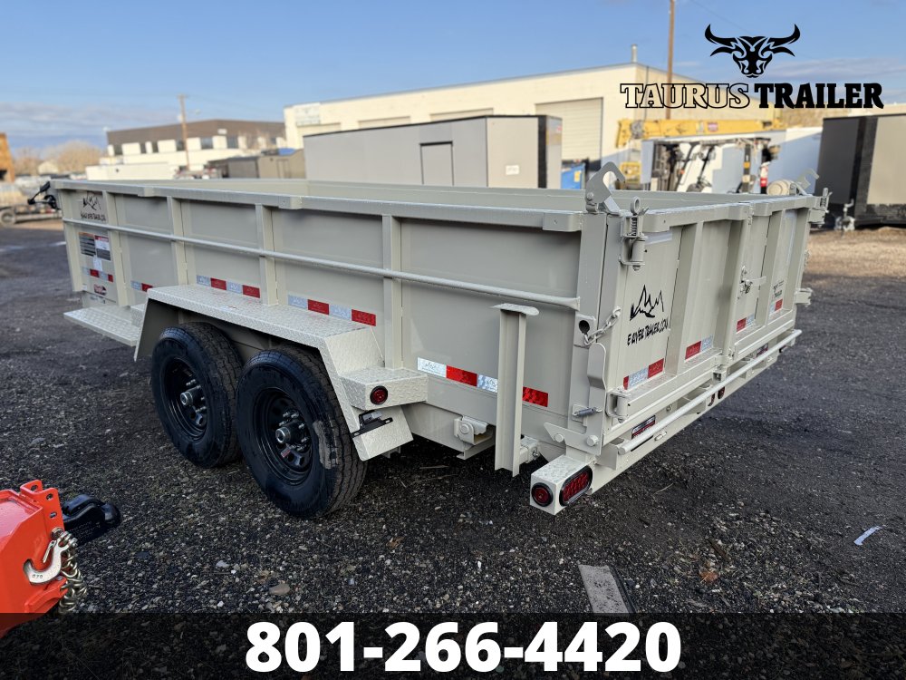 7x14 Snake River Dump Trailer