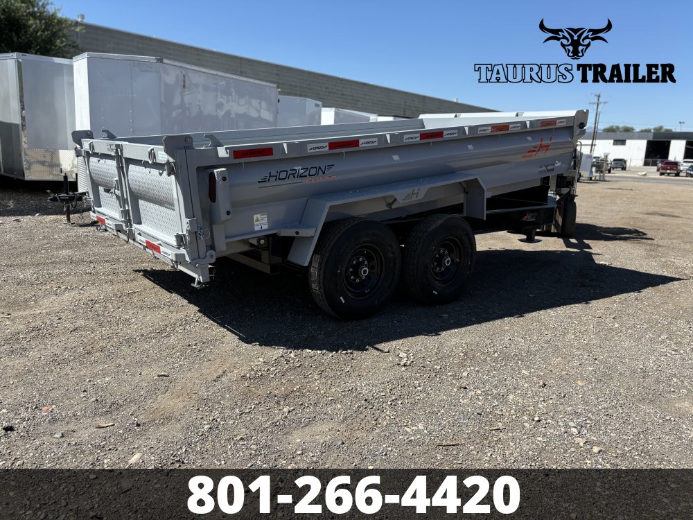 7x14 Horizon Dump Trailer 24"