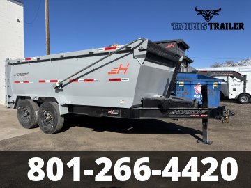 7x14 Horizon Dump Trailer 48" (Telescopic)