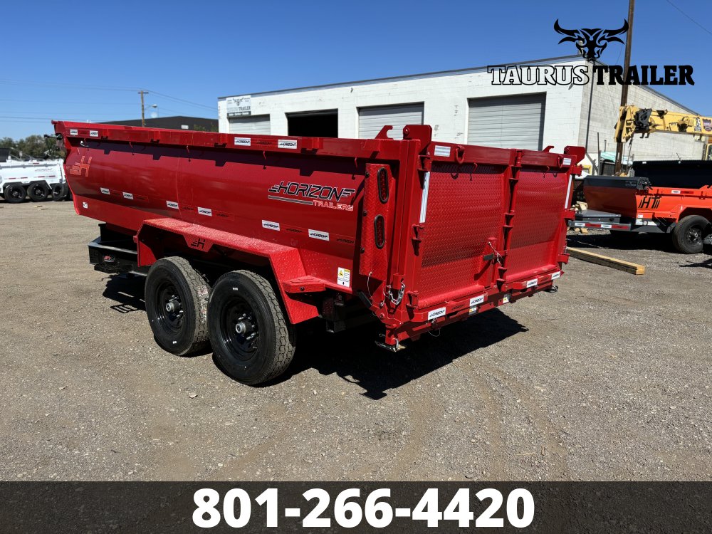 7x14 Horizon Dump Trailer 36"