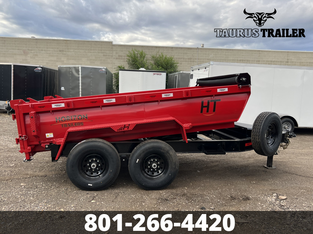 7x12 Horizon Dump Trailer 24"