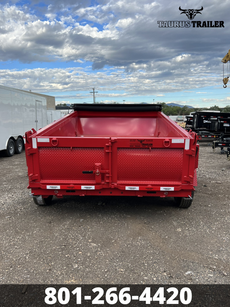 7x12 Horizon Dump Trailer 24"