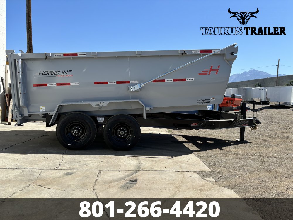 7x14 Horizon Dump Trailer 48" (Telescopic)