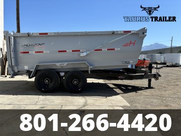 7x14 Horizon Dump Trailer 48" (Telescopic)