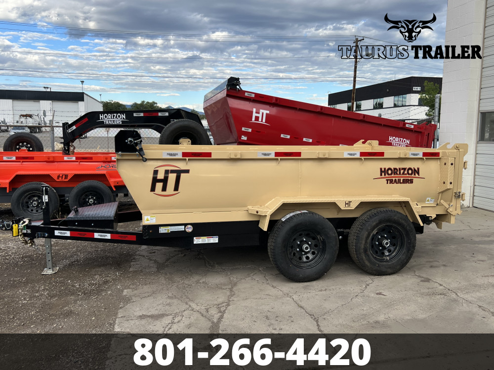 7x12 Horizon Dump Trailer 24"