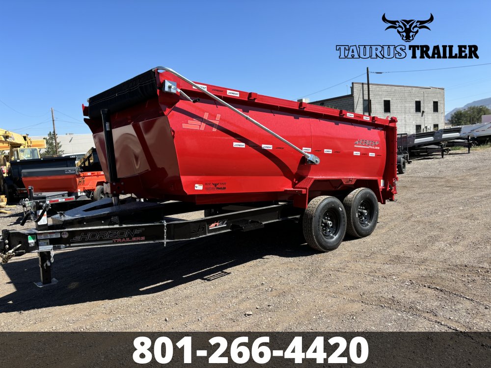 7x14 Horizon Dump Trailer 48" (Telescopic)