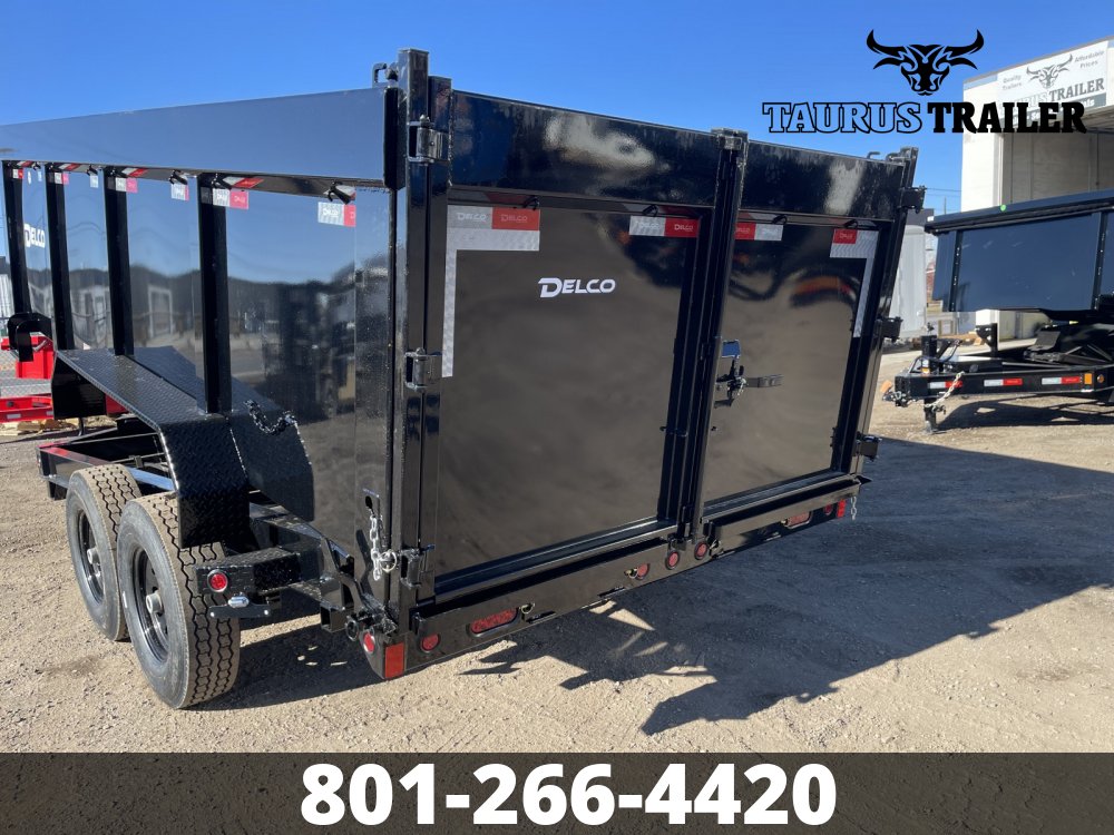 7x14 Delco Dump Trailer 48"