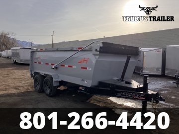 7x14 Horizon Dump Trailer 48" (Telescopic)