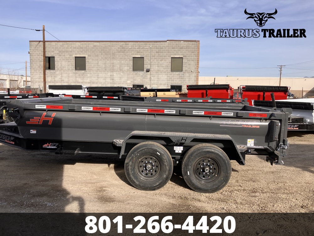 7x14 Horizon Dump Trailer 24"