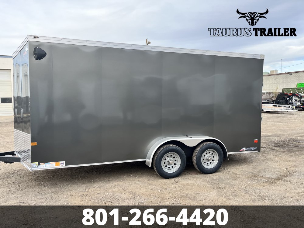 7x16 American Hauler Enclosed Cargo