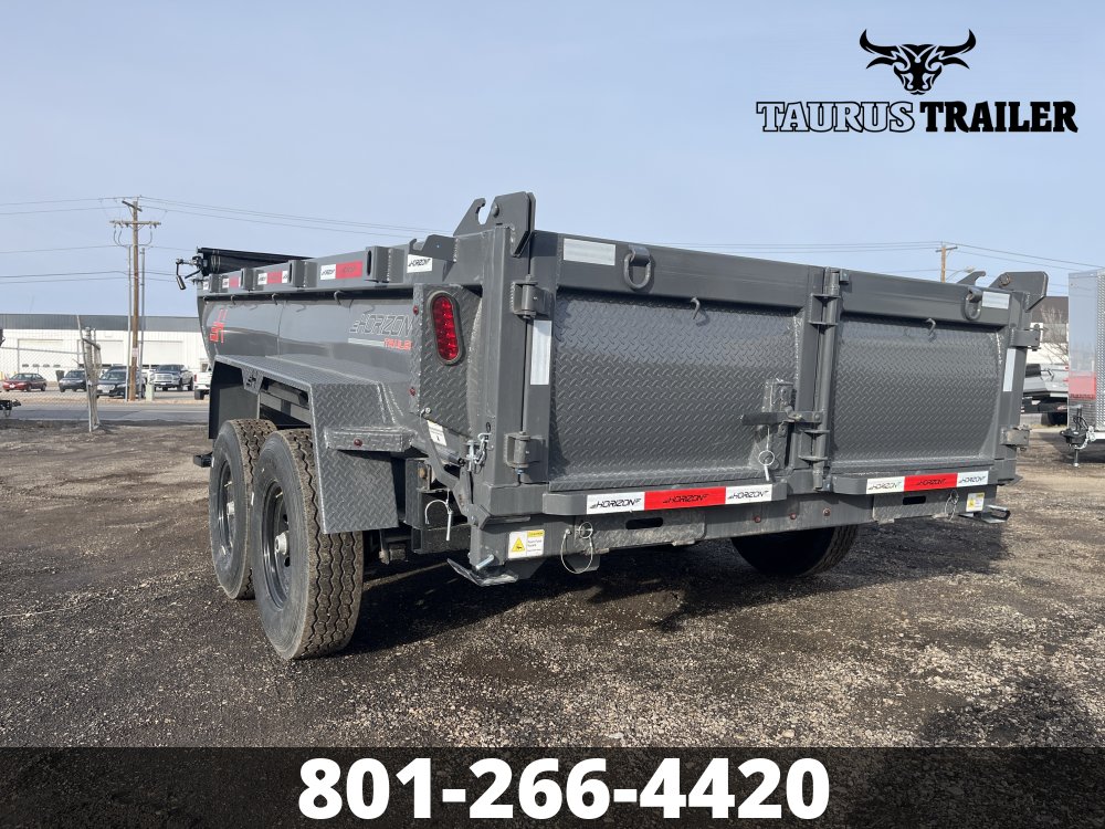 7x14 Horizon Dump Trailer 24"