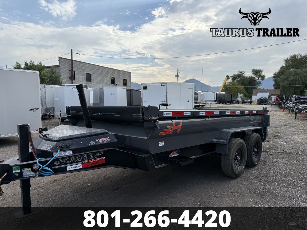 7x14 Horizon Dump Trailer 24" (Telescopic)