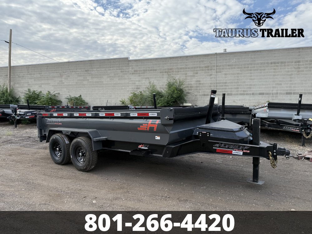 7x14 Horizon Dump Trailer 24" (Telescopic)
