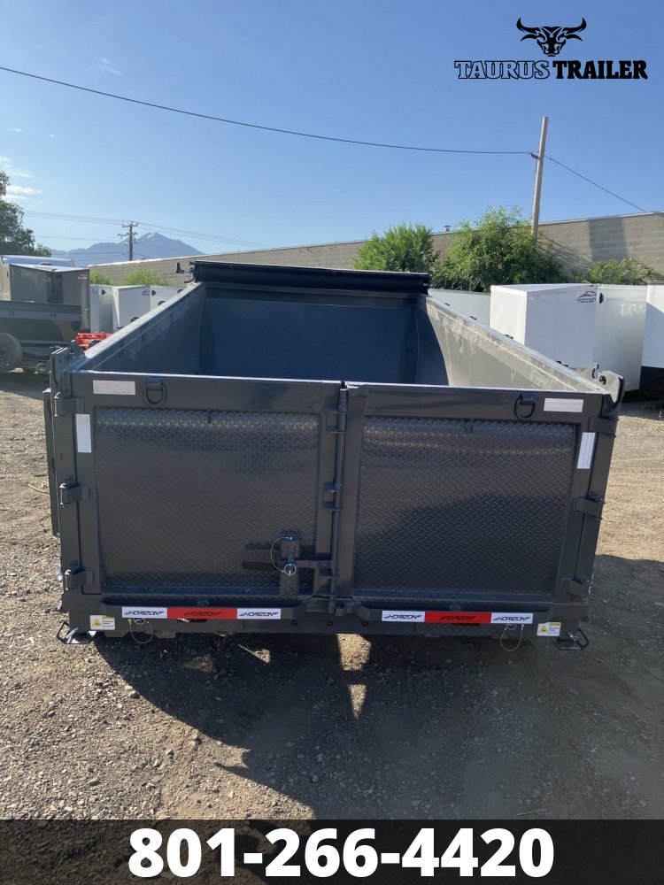 7x14 Horizon Dump Trailer 36" (Telescopic)