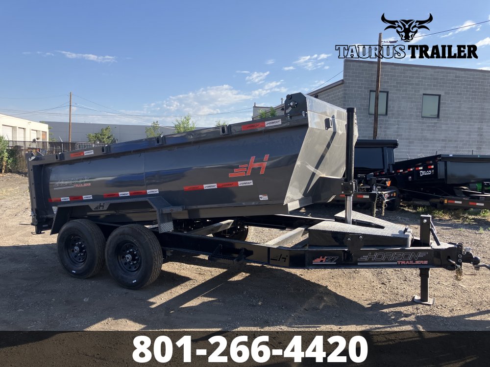 7x14 Horizon Dump Trailer 36" (Telescopic)