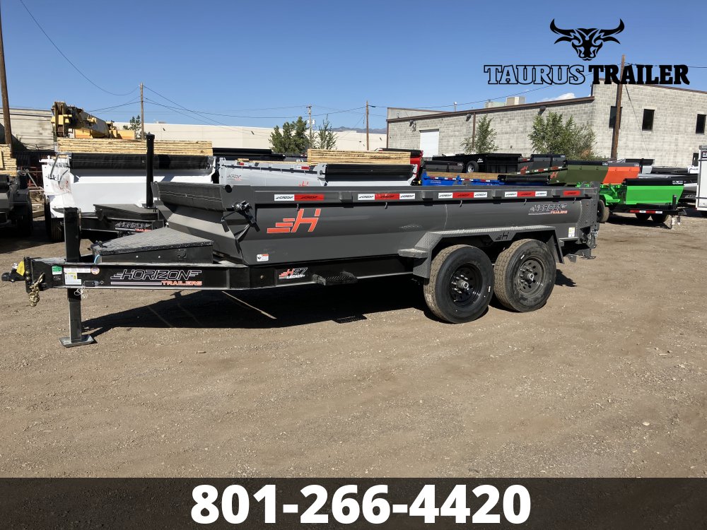 7x14 Horizon Dump Trailer 24"