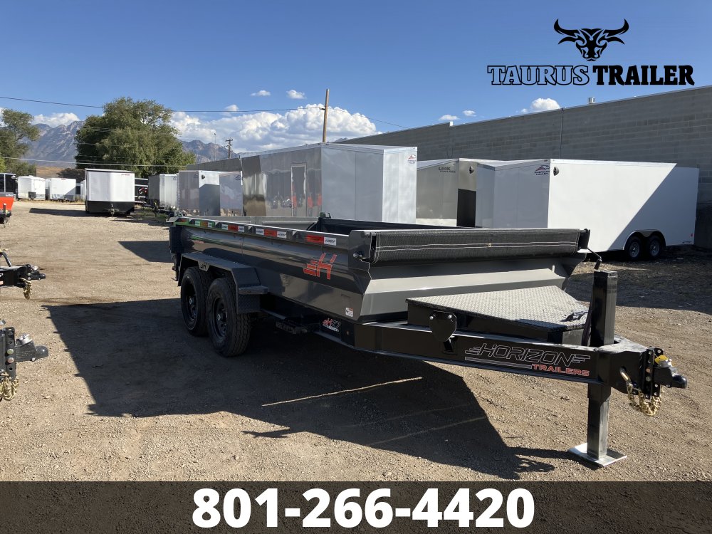 7x14 Horizon Dump Trailer 24"