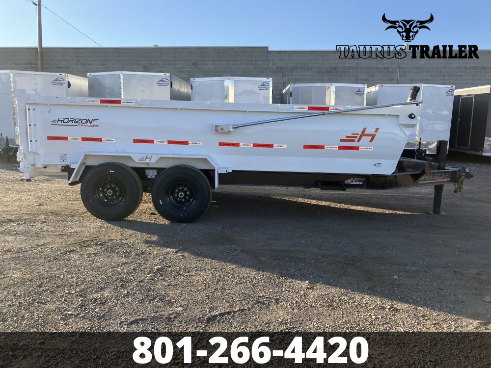 7x14 Horizon Dump Trailer 36" (Telescopic)