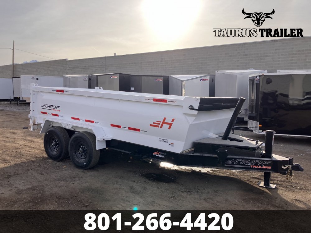 7x14 Horizon Dump Trailer 36" (Telescopic)