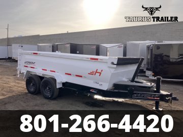 7x14 Horizon Dump Trailer 36" (Telescopic)