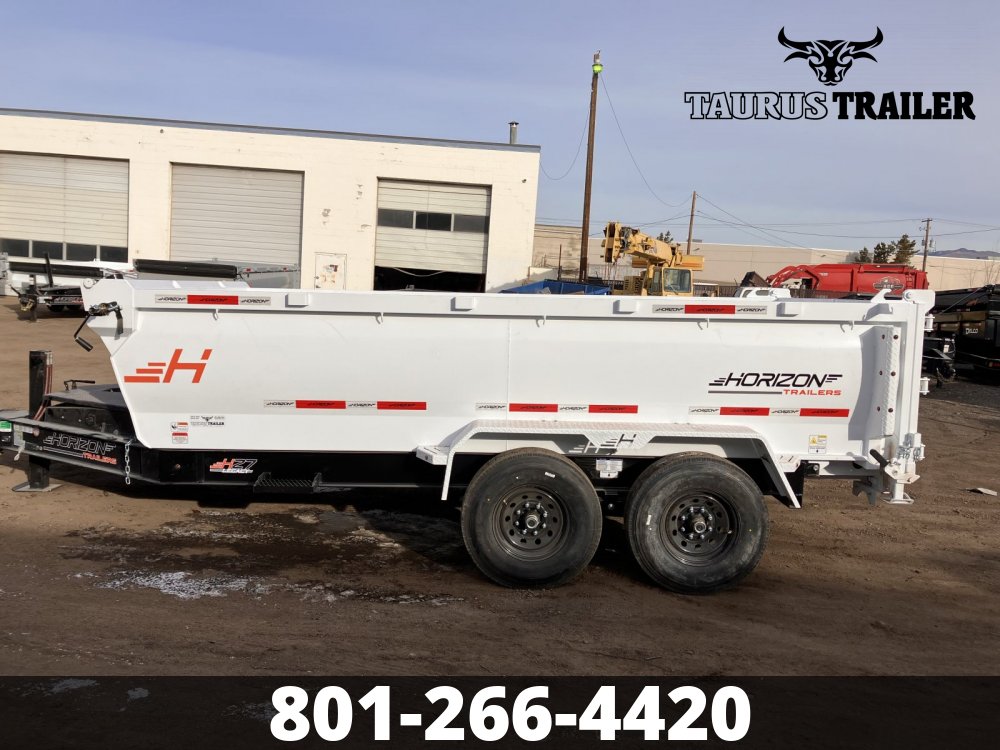 7x14 Horizon Dump Trailer 36" (Telescopic)