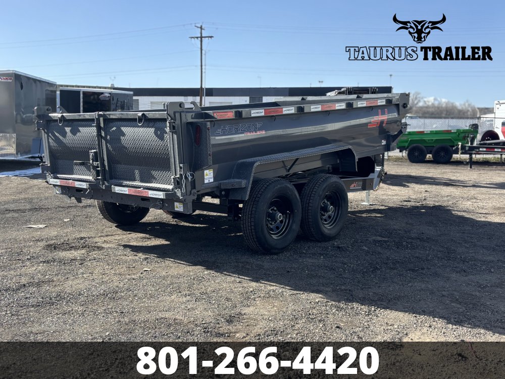 6x12 Horizon Dump Trailer 24"