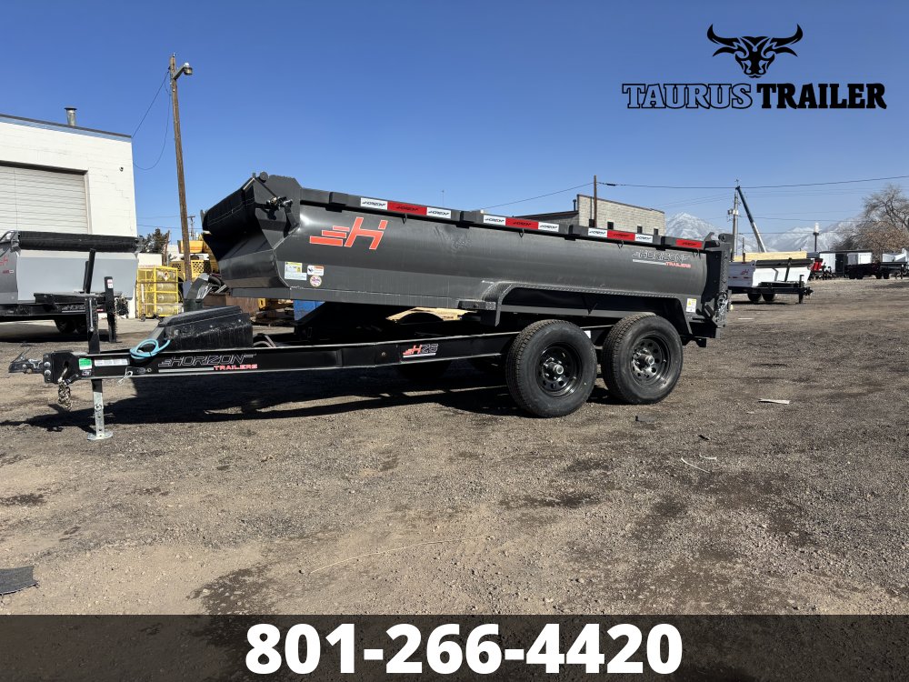 6x12 Horizon Dump Trailer 24"