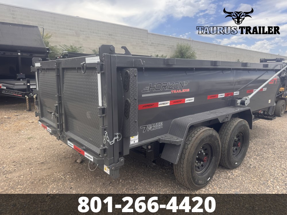 7'x14' Horizon Dump Trailer 36" (Telescopic)