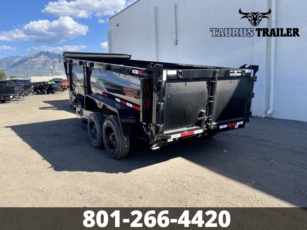 7x16 Horizon Dump Trailer 36"