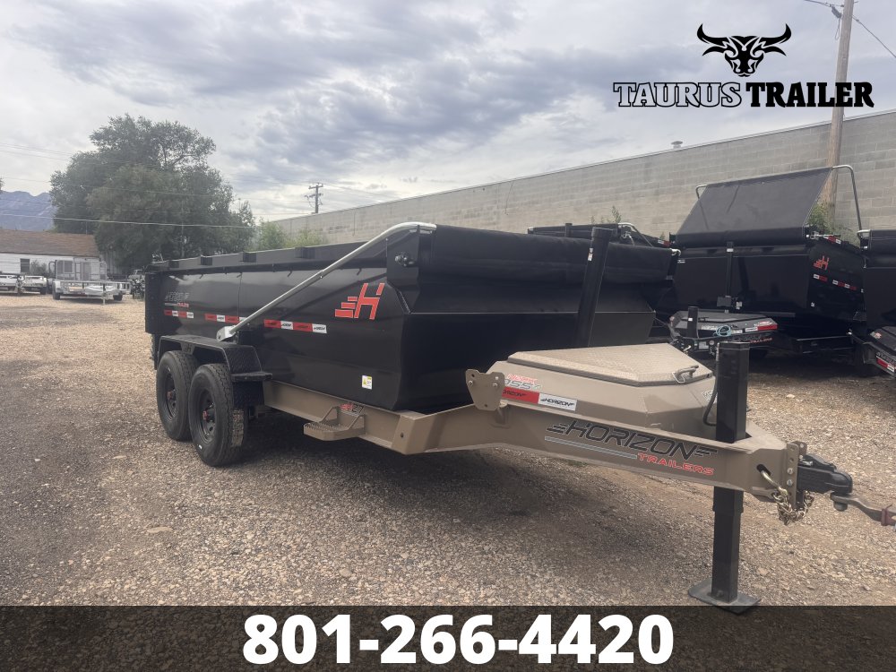 7'x14' Horizon Dump Trailer 36" (Telescopic)