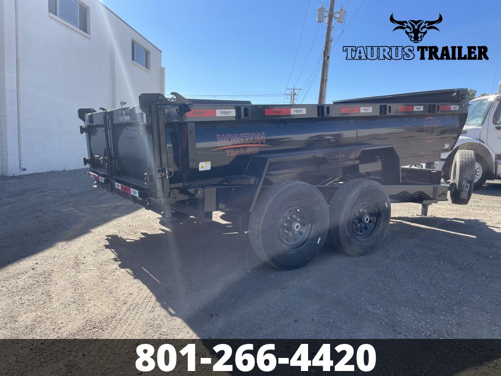 7x14 Horizon Dump Trailer 24"