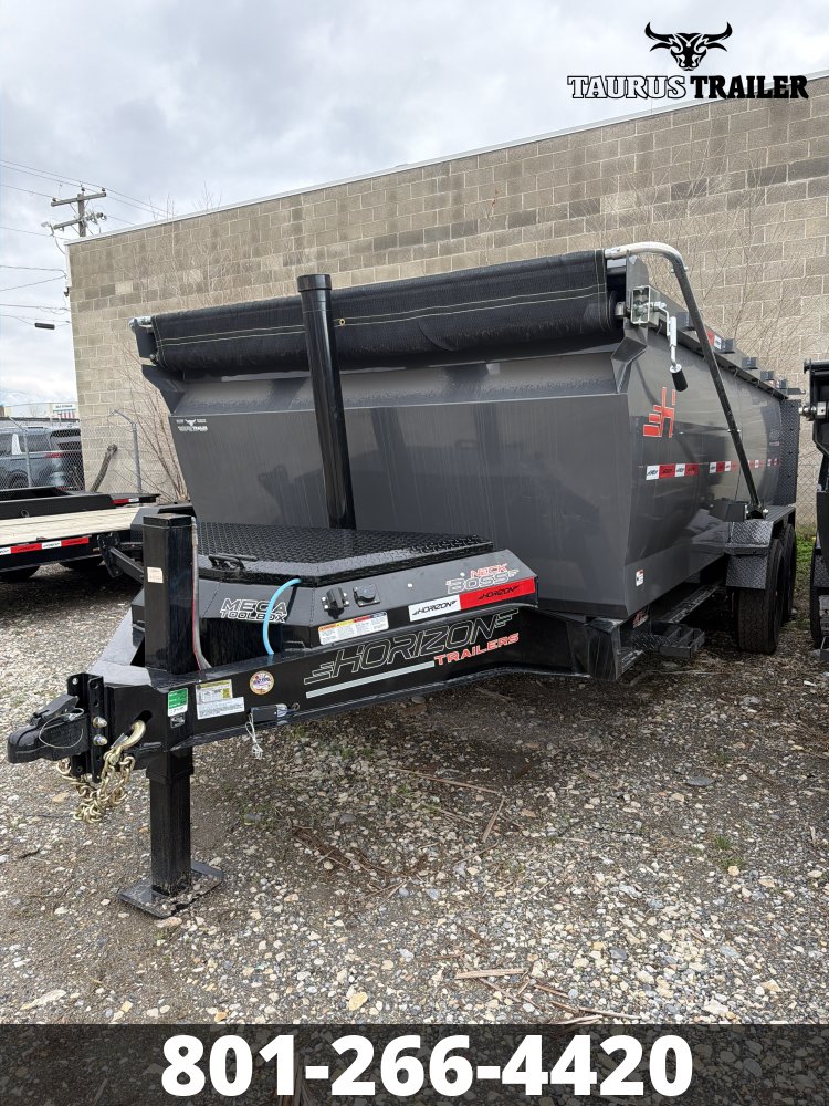 7x16 Horizon Dump Trailer 48" (Telescopic)