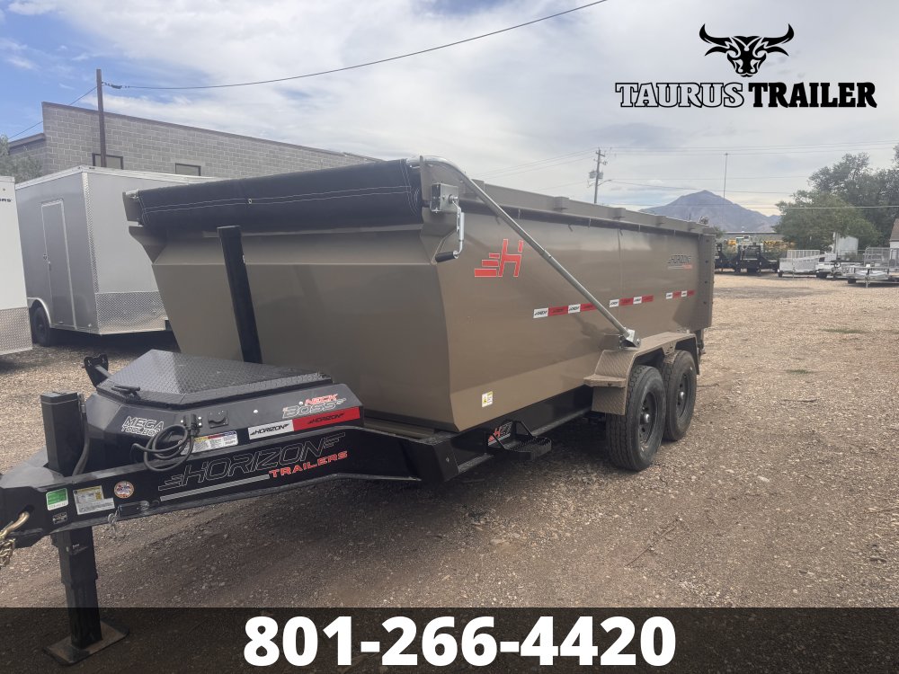 7'x14' Horizon Dump Trailer 48" (Telescopic)
