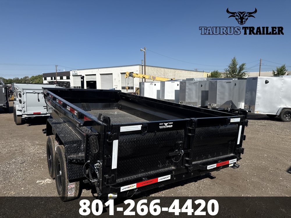 7x14 Horizon Dump Trailer 24" (Telescopic)