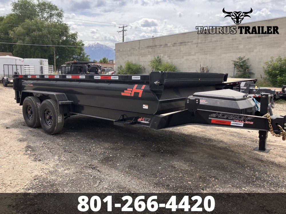 7x16 Horizon Dump Trailer 36"