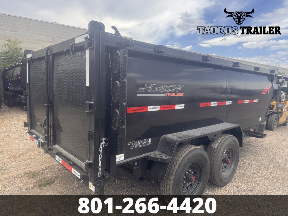 7'x14' Horizon Dump Trailer 48" (Telescopic)
