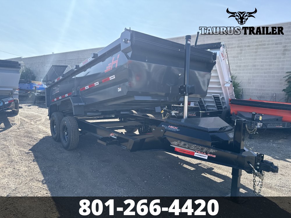 7x14 Horizon Dump Trailer 36" (Telescopic)