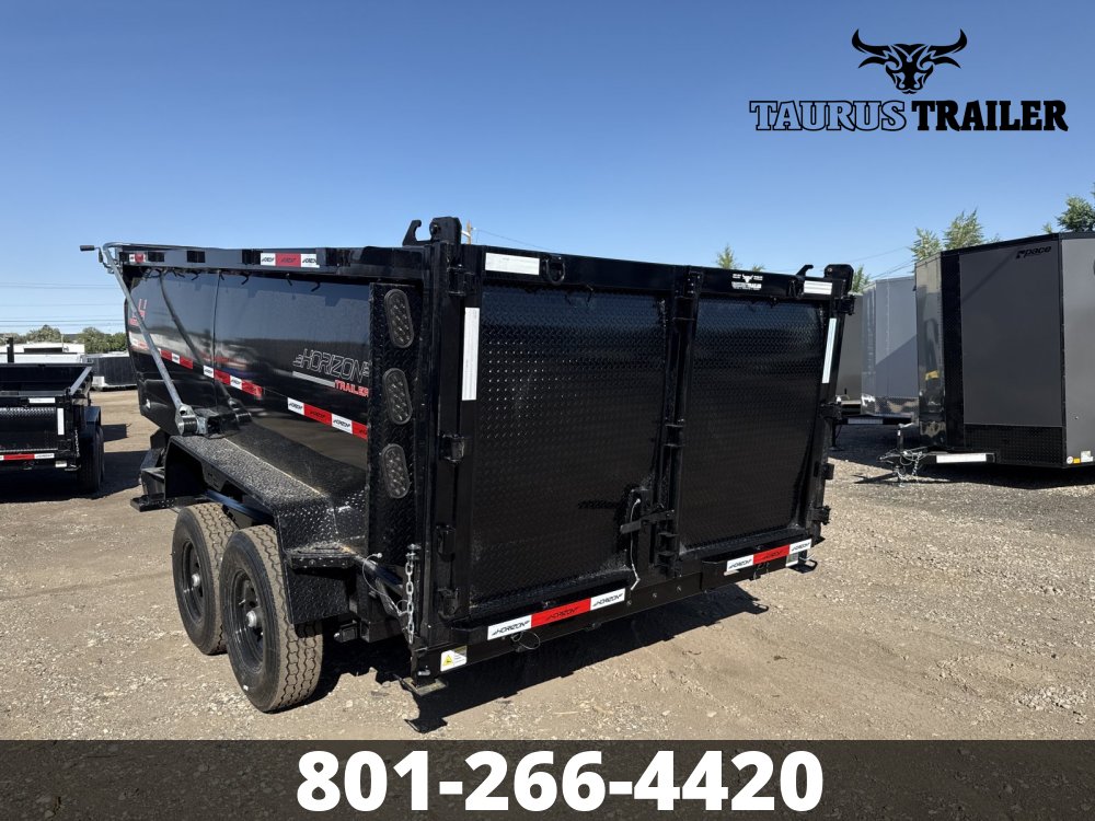 7x14 Horizon Dump Trailer 48" (Telescopic)