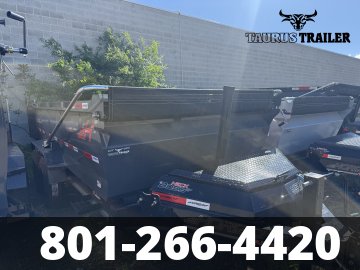7x14 Horizon Dump Trailer 36" (Telescopic)