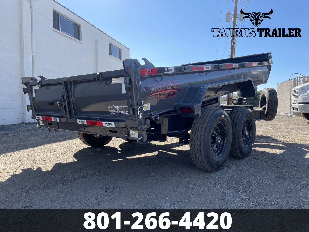 7x14 Horizon Dump Trailer 18"