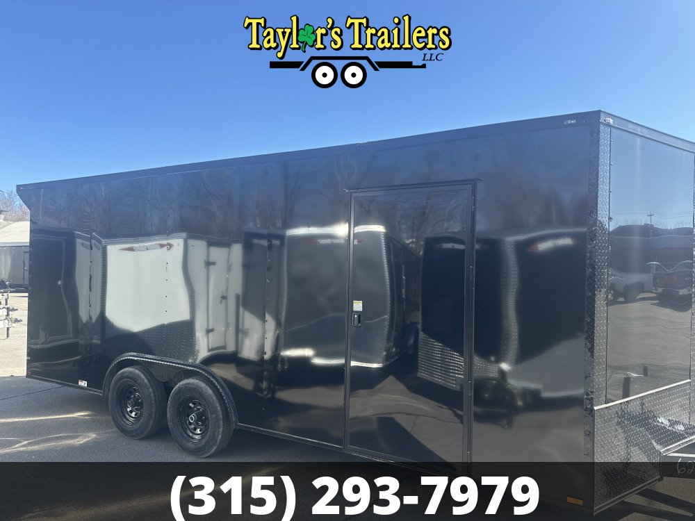 2025 Quality Cargo 8.5X20TA 10K GVW w/ 7ft Ceiling/ Polycore Skin/ Blackout Package Cargo / Enclosed