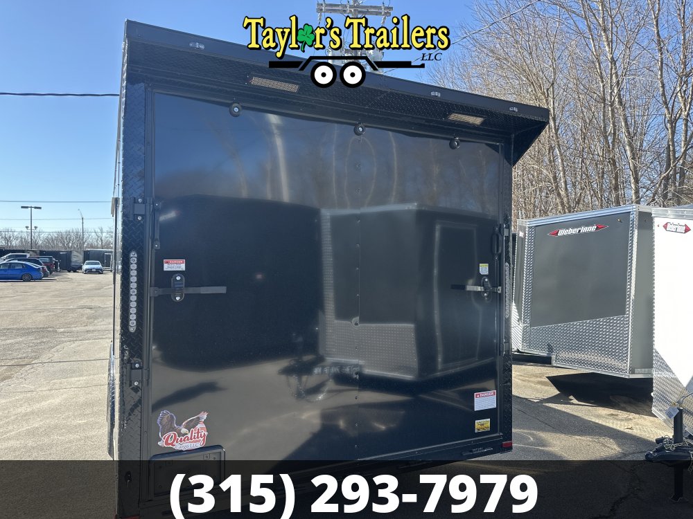 2025 Quality Cargo 8.5X20TA 10K GVW w/ 7ft Ceiling/ Polycore Skin/ Blackout Package Cargo / Enclosed
